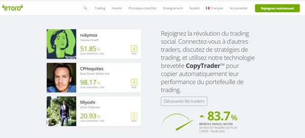 etoro trading social