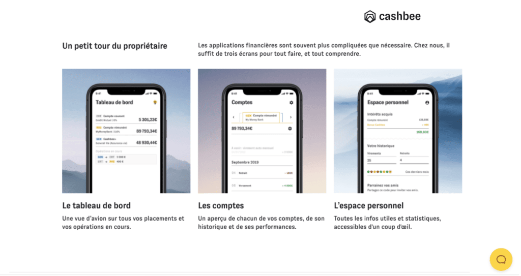 Livret d'épargne Cashbee