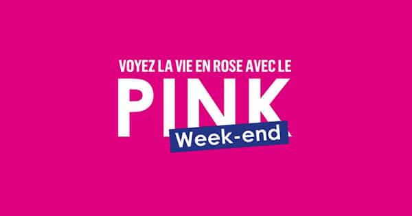 dates prochain pink weekend boursorama