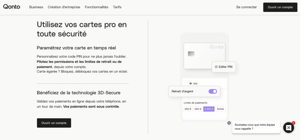 Qonto application mobile avis