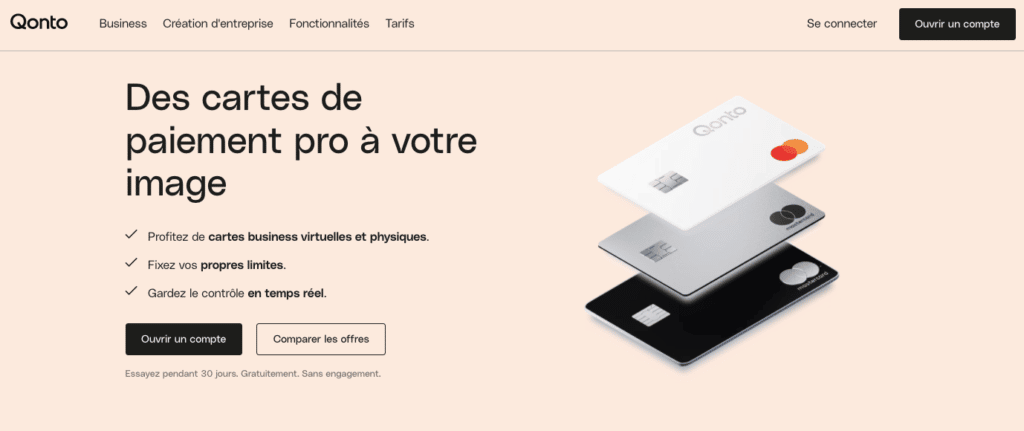 Où transférer compte pro 