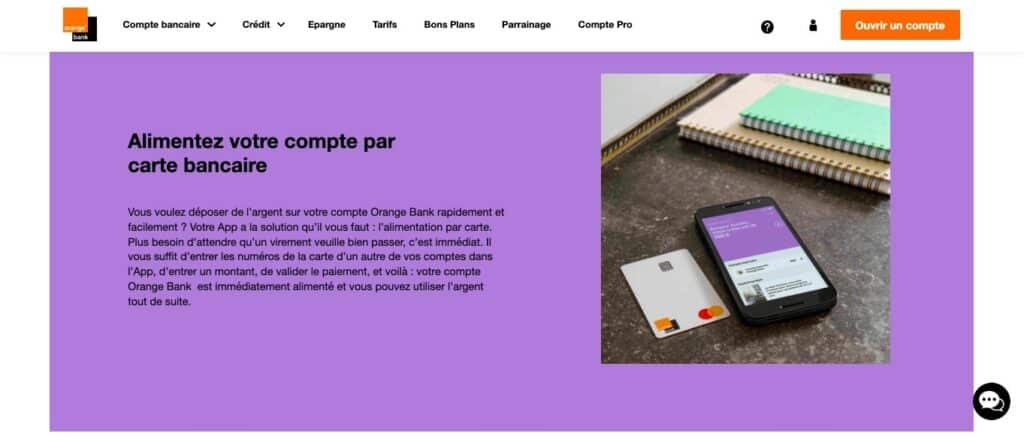 App Orange Bank avis stabilité bugs