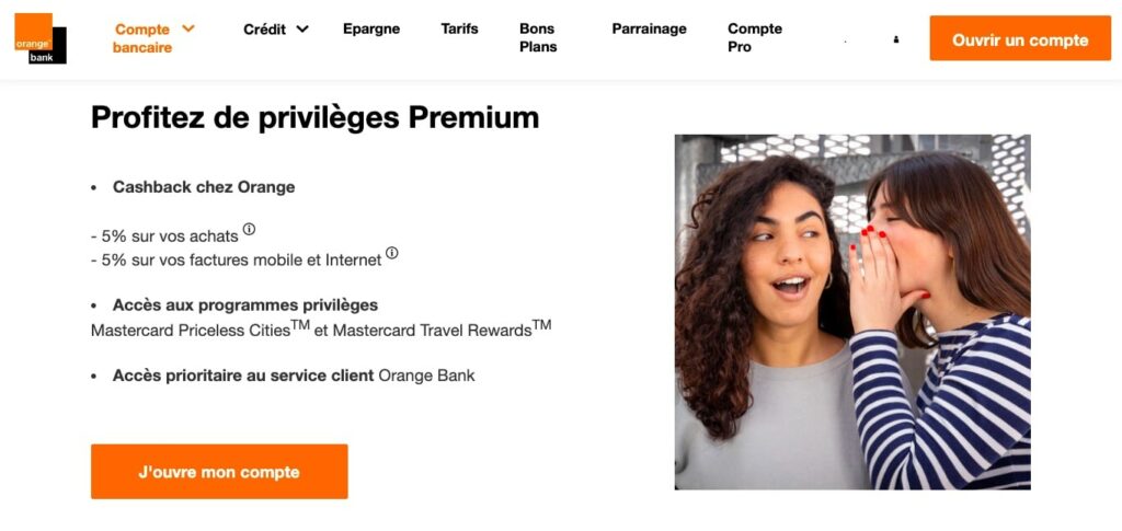 Pourquoi devenir client Orange Bank Cashback