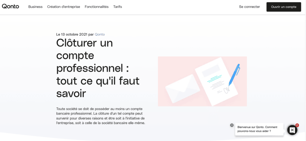 Transfert de compte en banque pro