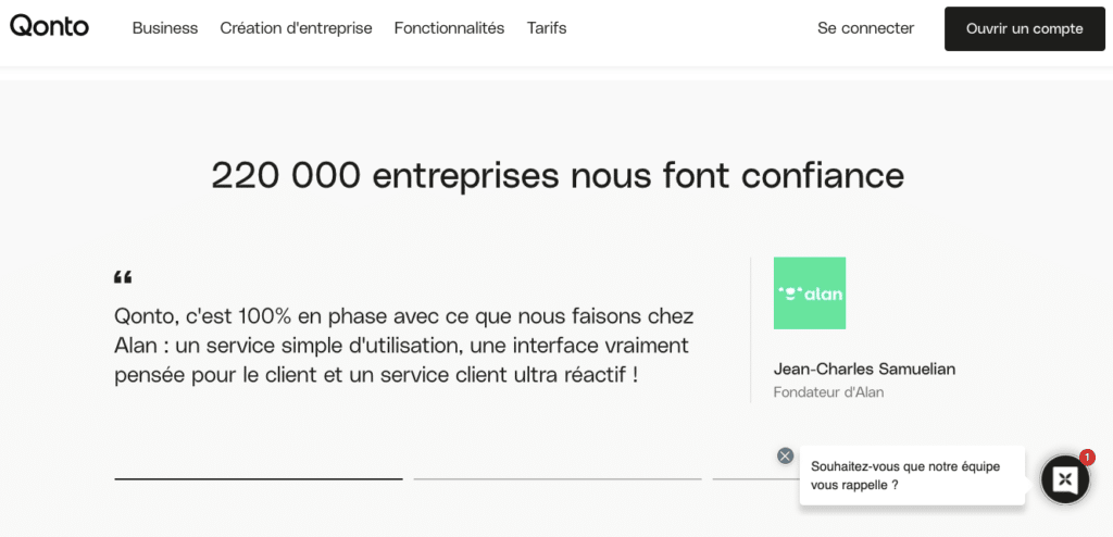 Qonto app avis clients utilisateurs