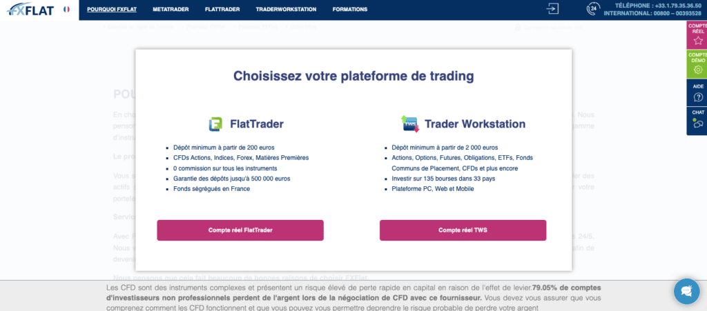 Fxflat ouvrir un compte