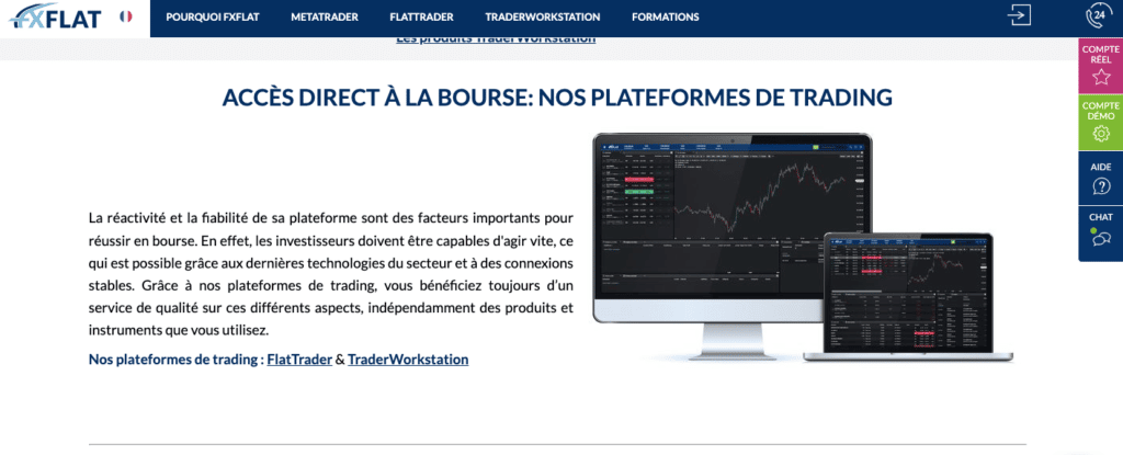 FxFlat avis plateforme trading