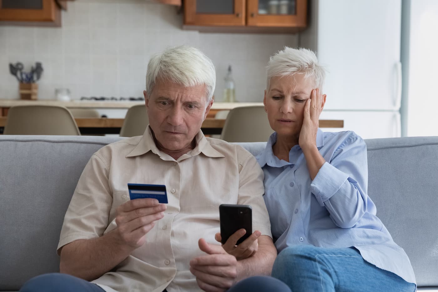 Couple retraité victime fraude bancaire