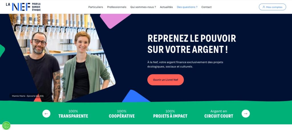  banque éthiquement responsable