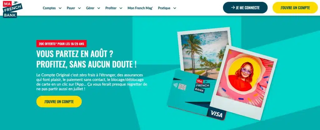 Ma French Bank code promo
