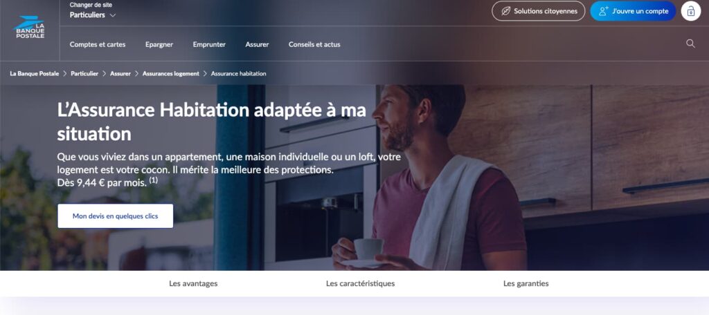 Assurance habitation pas chère en ligne