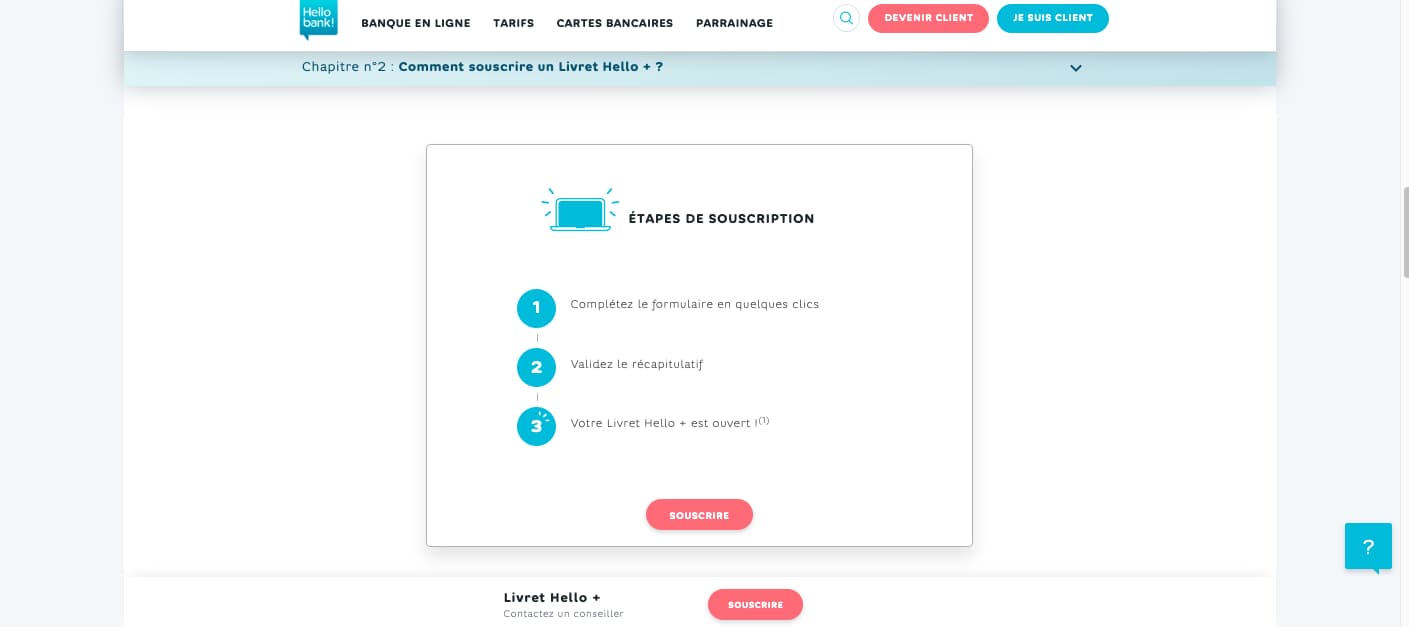 obtenir une carte bancaire hello bank