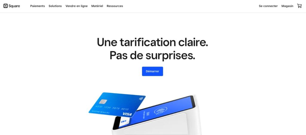 Square avis tarifs