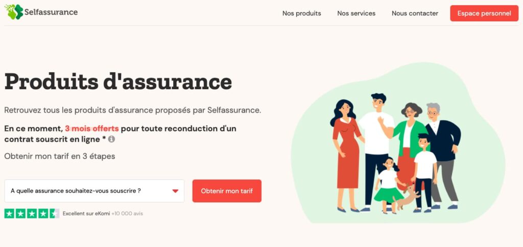Offre 3 mois gratuits assurance maison