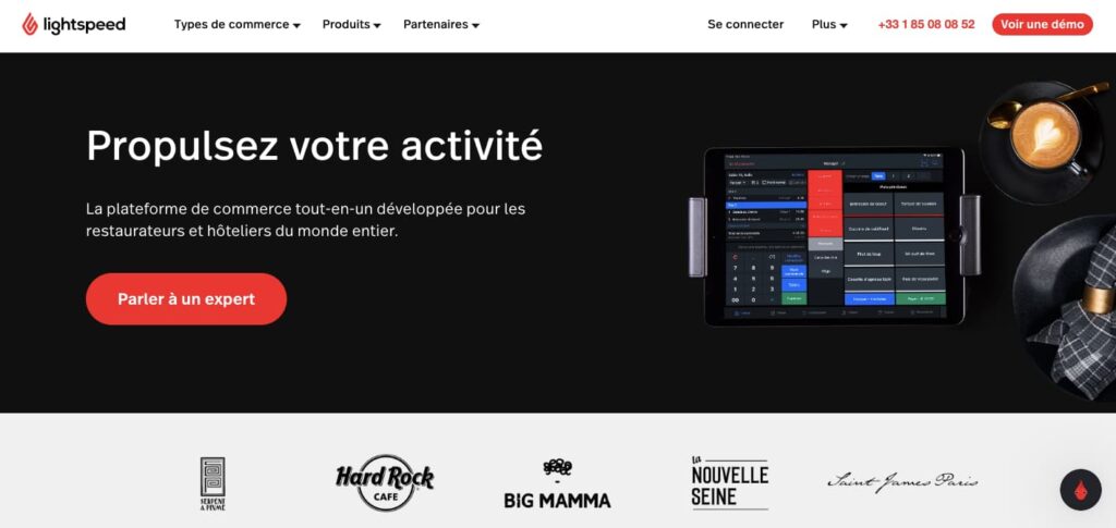 Caisse enregistreuse Lightspeed