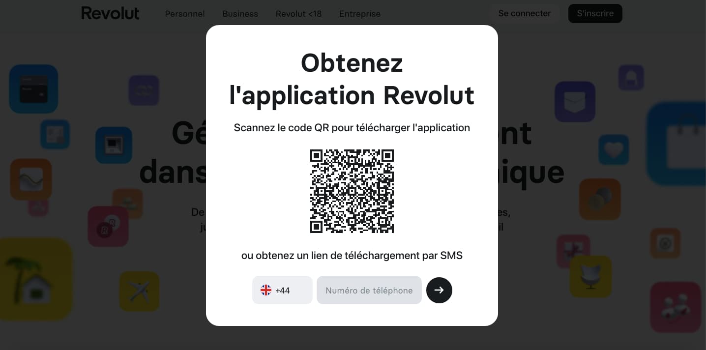 télécharger l’app de la banque Revolut avantages