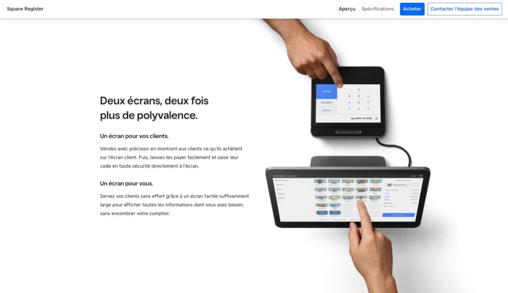 Caisse enregistreuse fonctionnement
