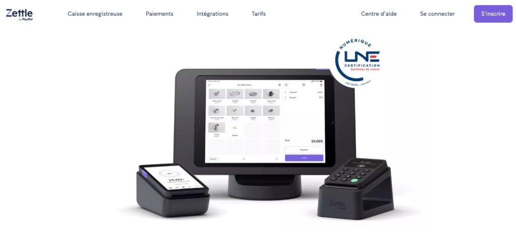 Caisse enregistreuse Zettle