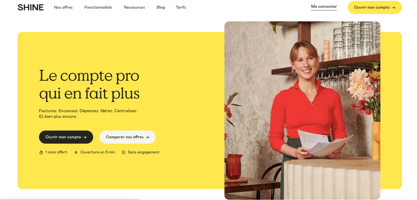 avantages compte pro en ligne PME