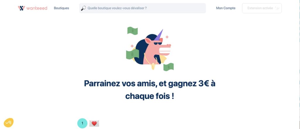 offre parrainage wanteeed
