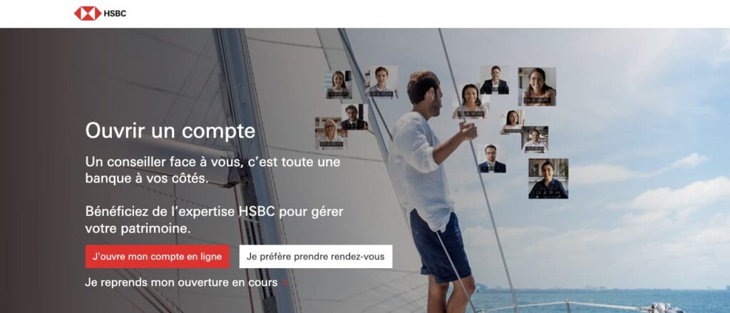 HSBC Ouvrir un compte en agence