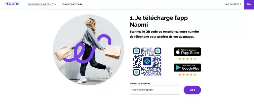 Naomi app avis fonctionnement