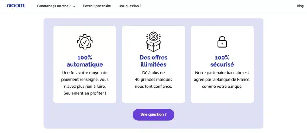 Naomi avis cashback