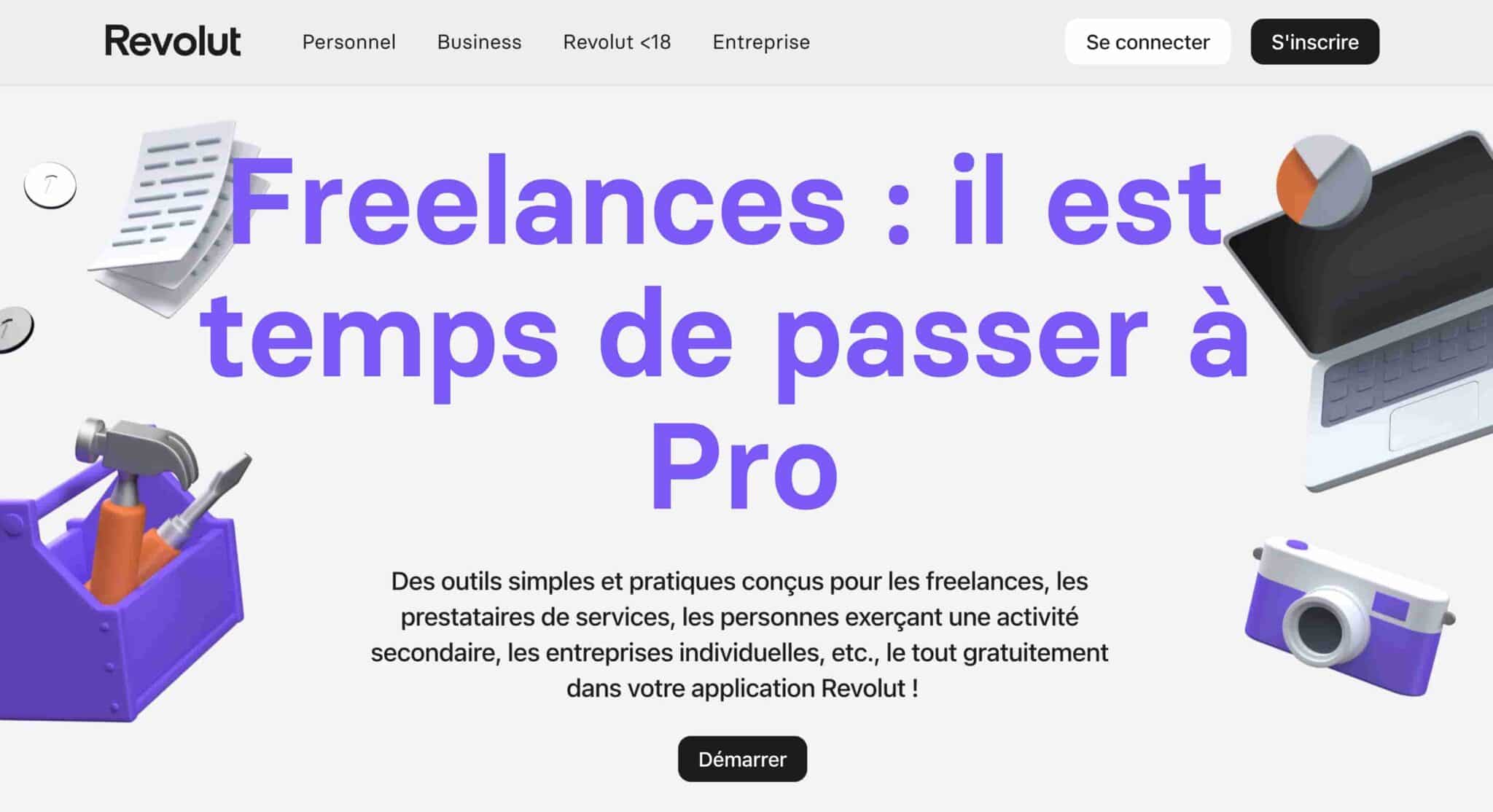 ouverture compte pro revolut conditions