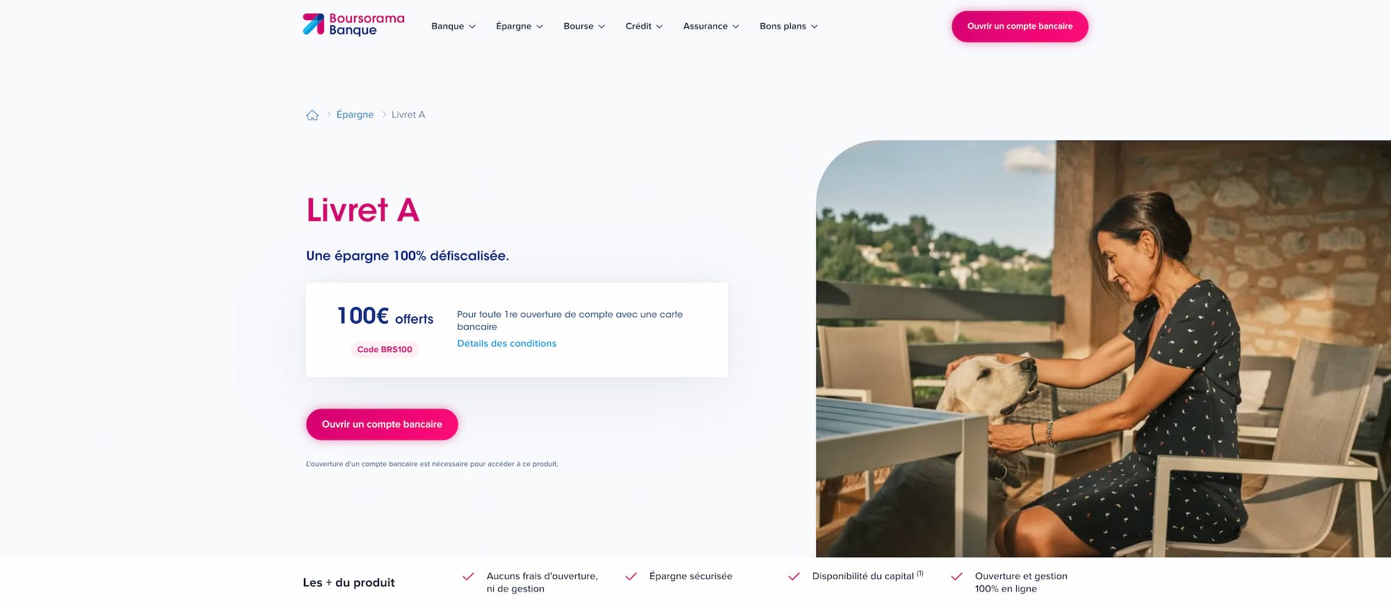 ouvrir un livret a bébé conditions