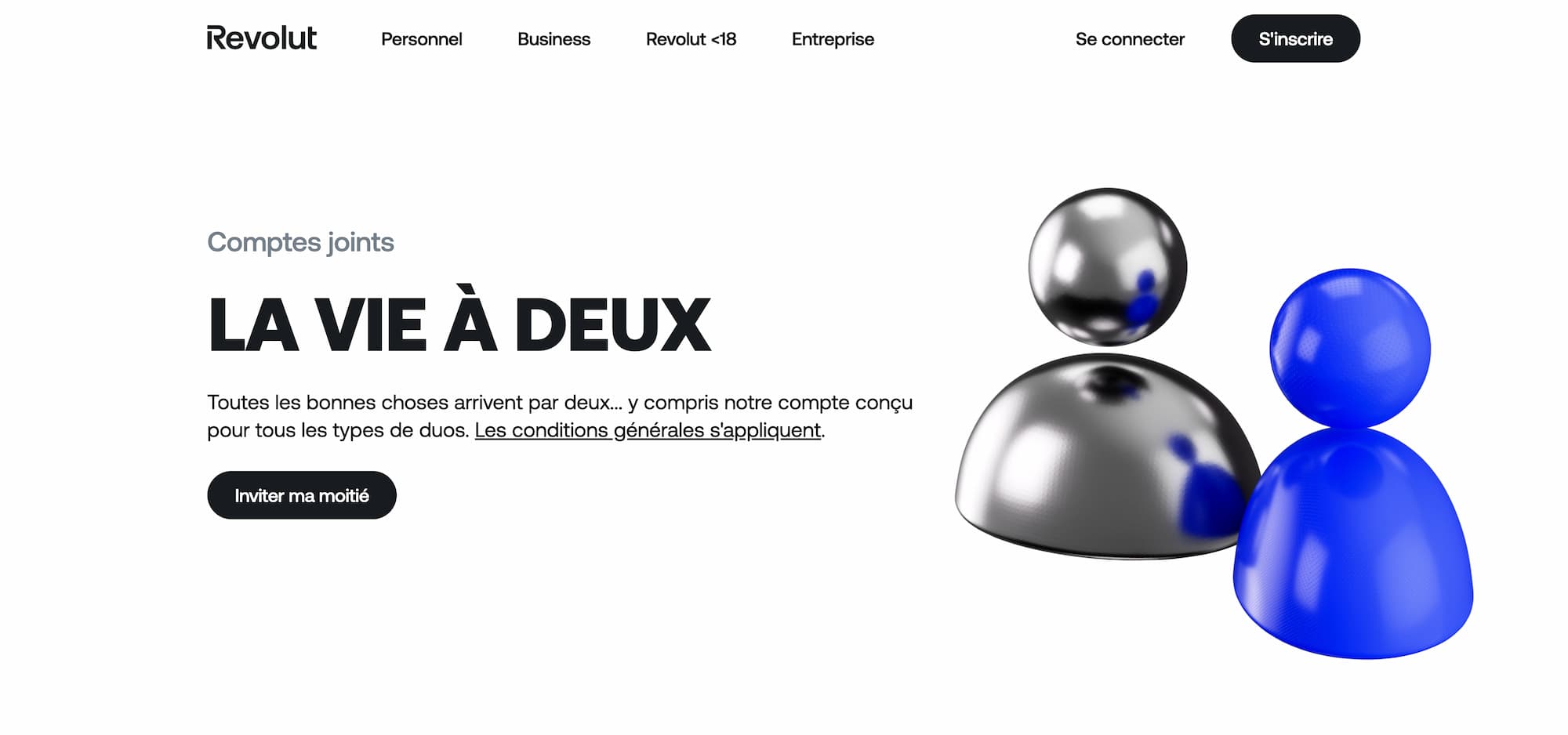 peut-on ouvrir un compte commun Revolut
