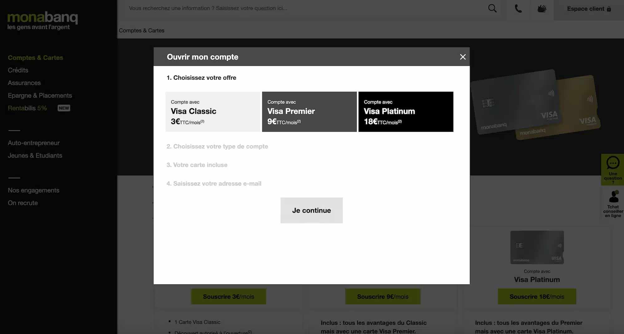 obtenir 160 euros offerts dans une banque en ligne
