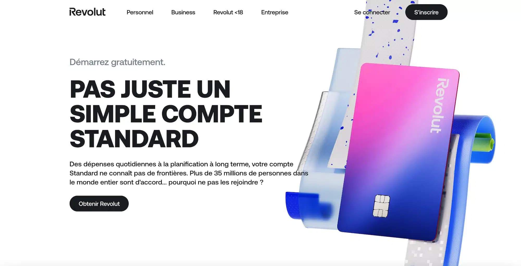 carte débit différé revolut