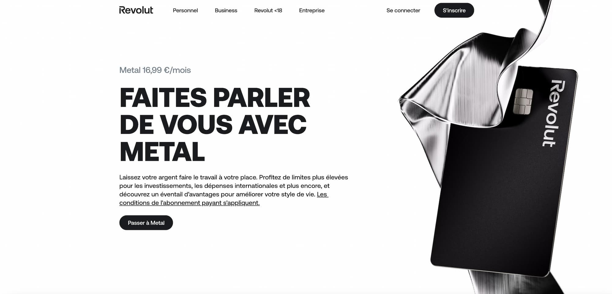 avantages carte revolut metal