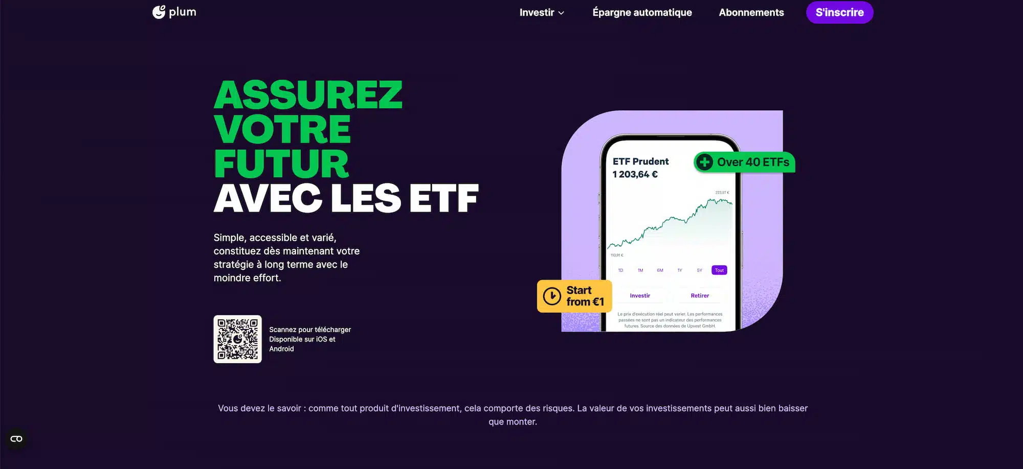 plum investir