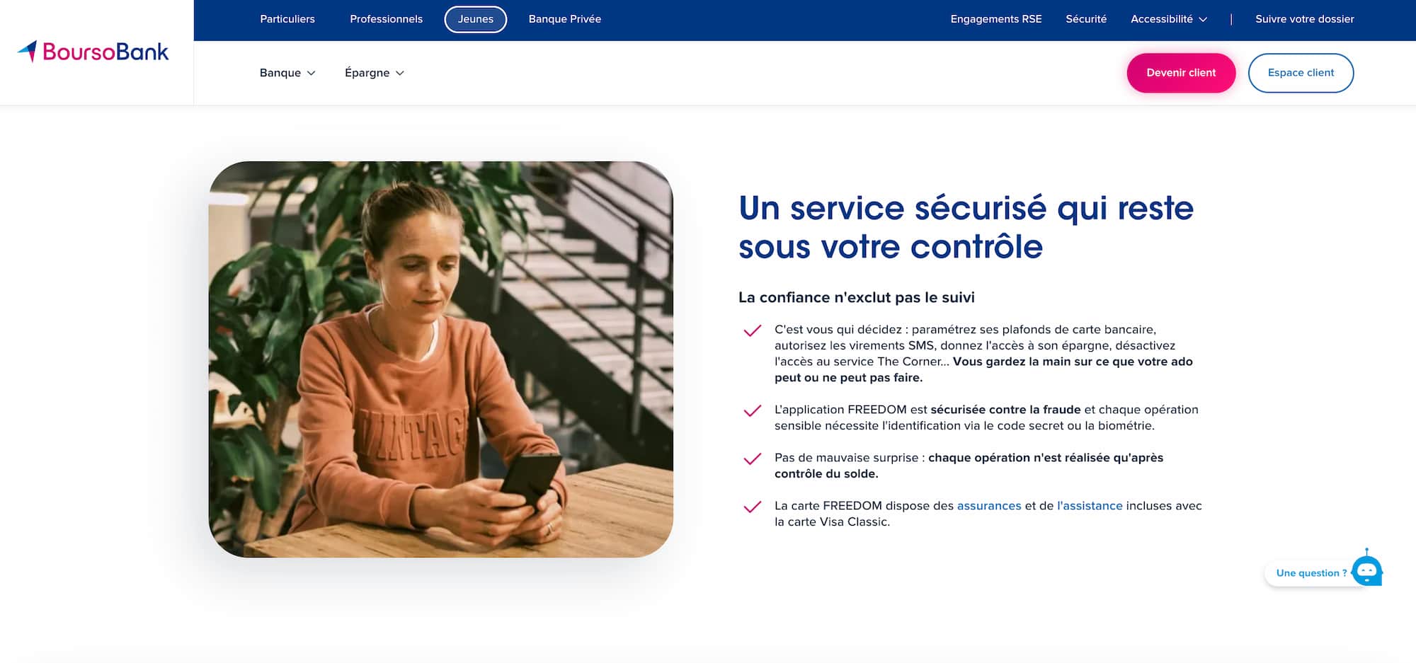 controle parental boursobank