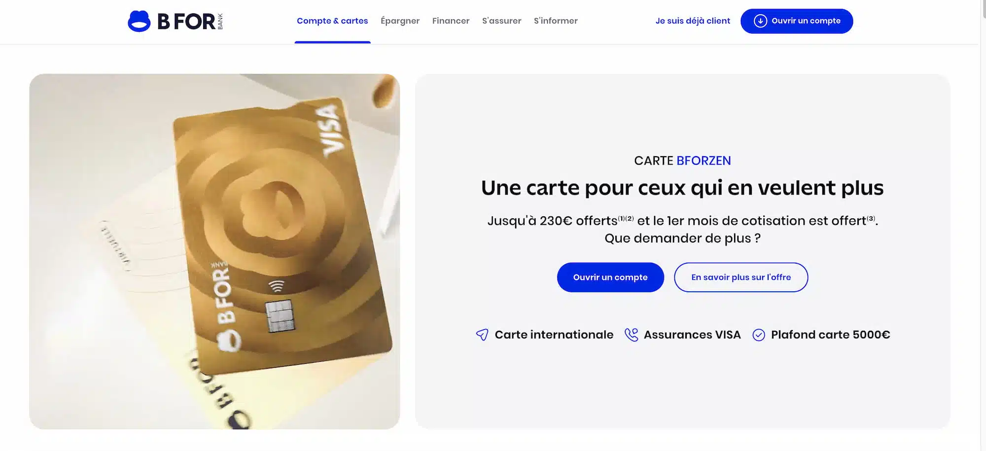 Offre BforBank Octobre 2025