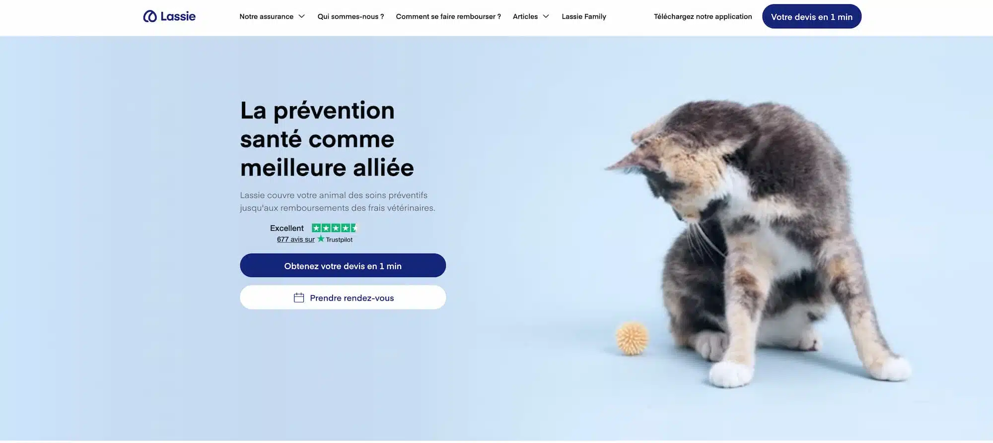 Lassie offre assurance animaux