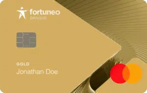 Carte Gold Mastercard Fortuneo