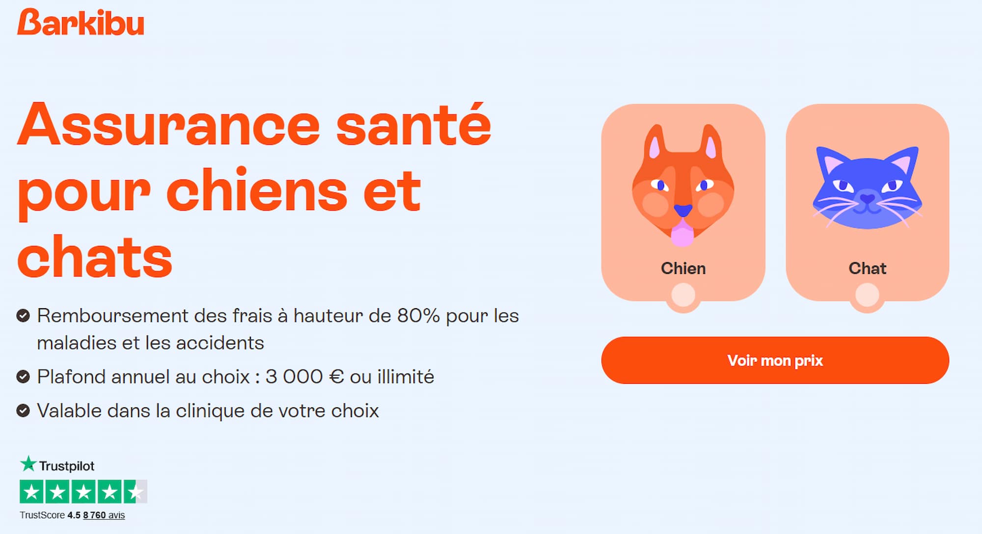 Barkibu assurance animaux