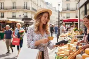 Banque : Cette carte premium est enfin accessible à tous (sans justificatif de revenus) ! femme-marche-cb