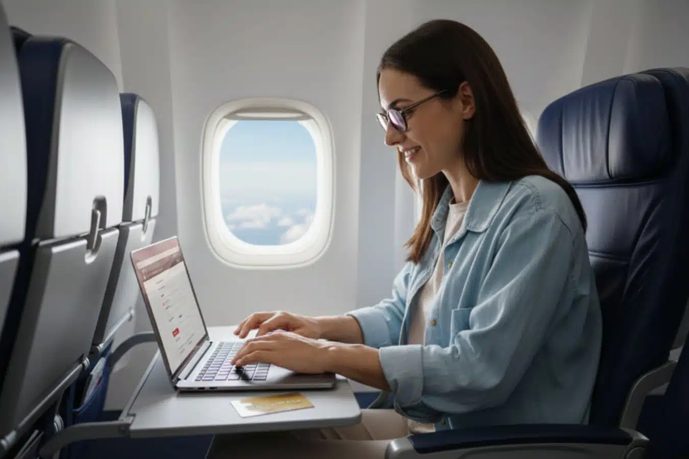 femme voyage d'affaires