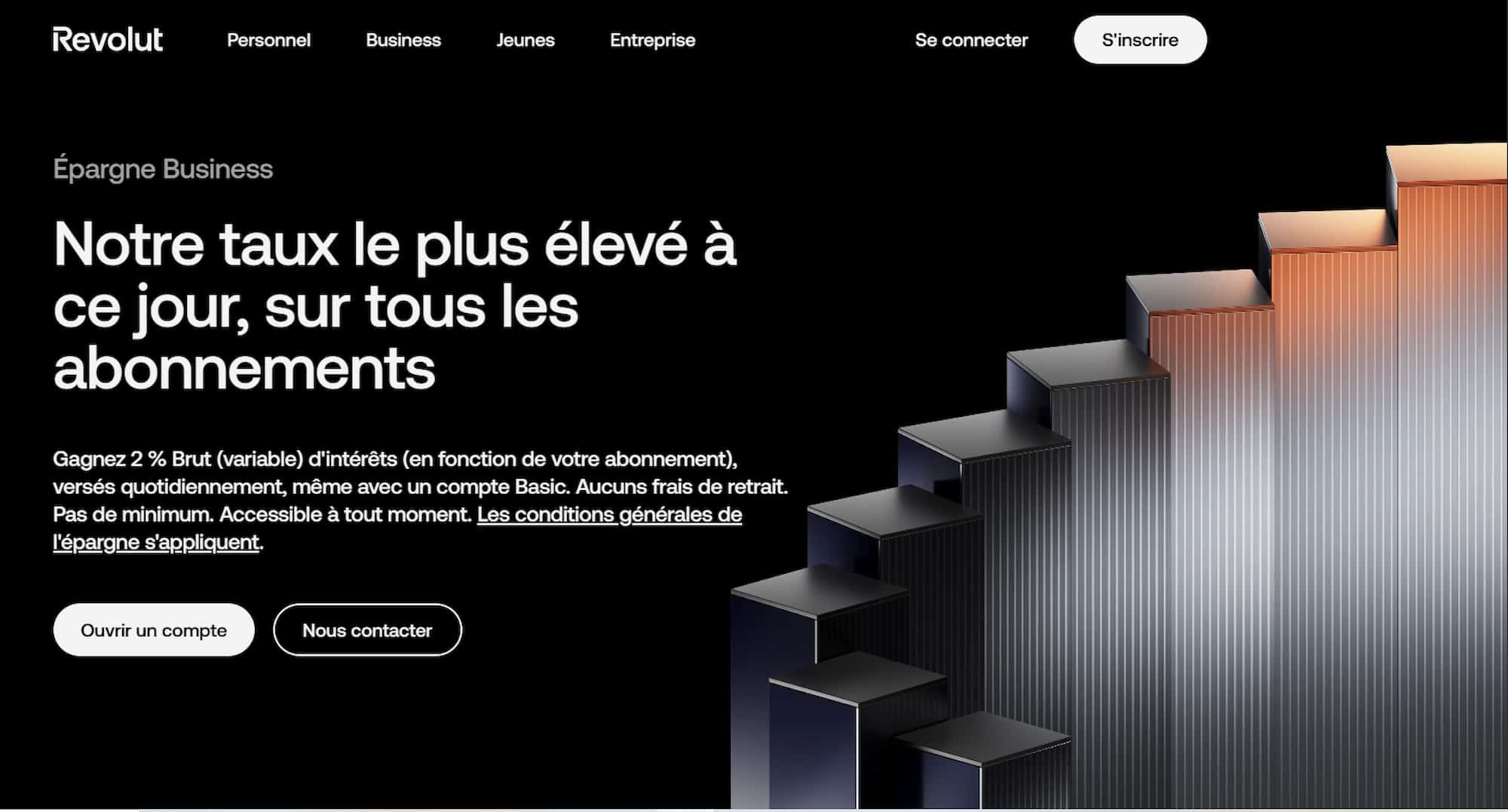 Compte épargne Revolut Business