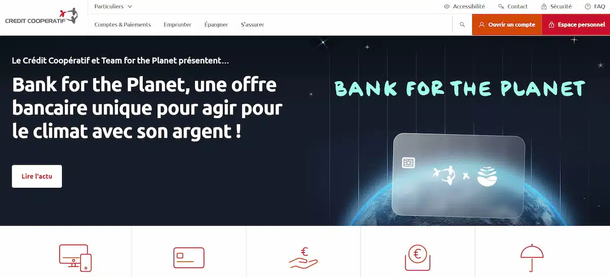 Bank for the Planet - Crédit Coopératif