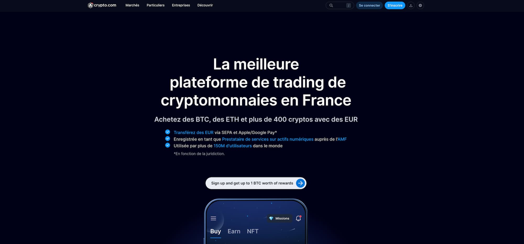 Interface Crypto.com