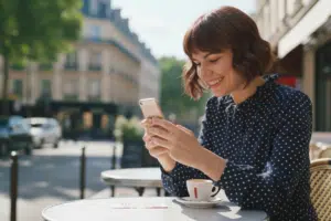 Crypto : Commencez à acheter du Bitcoins avec seulement 10€ ! Femme achète des crypto