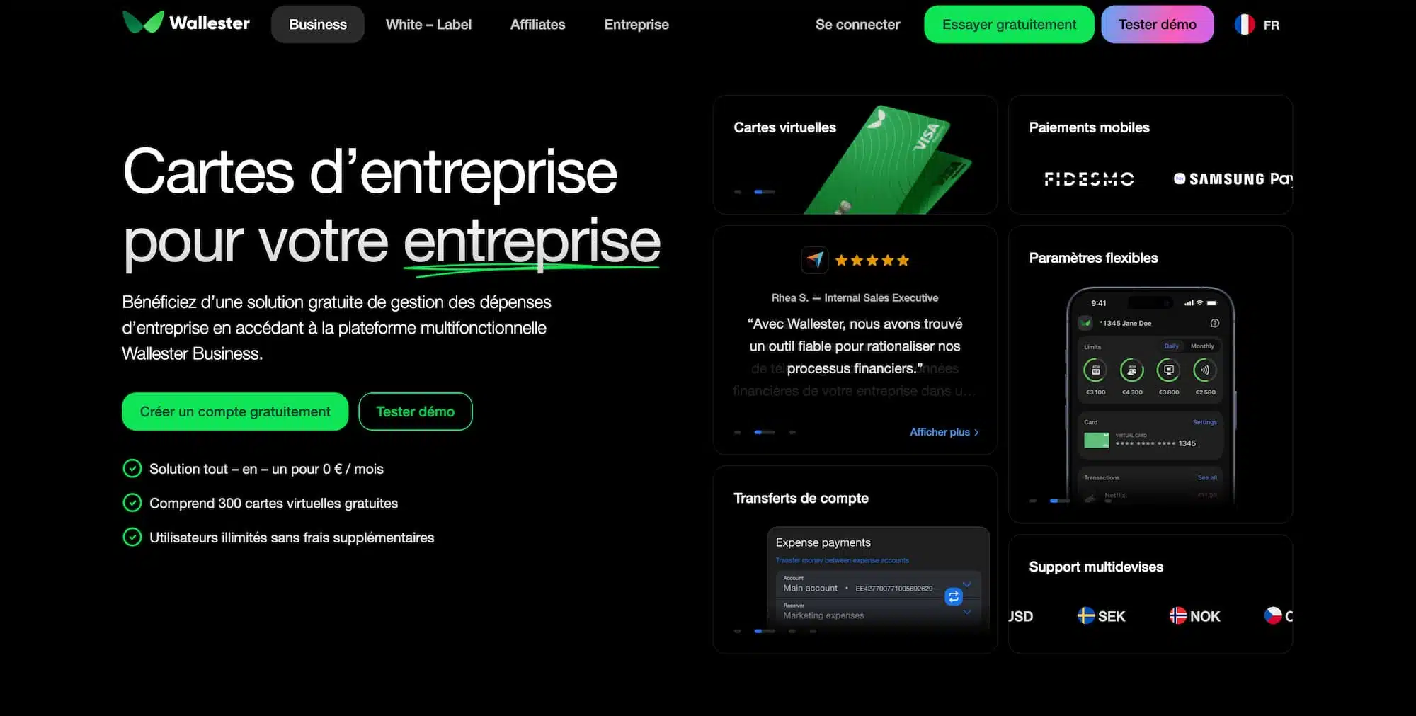 Wallester Généraliste