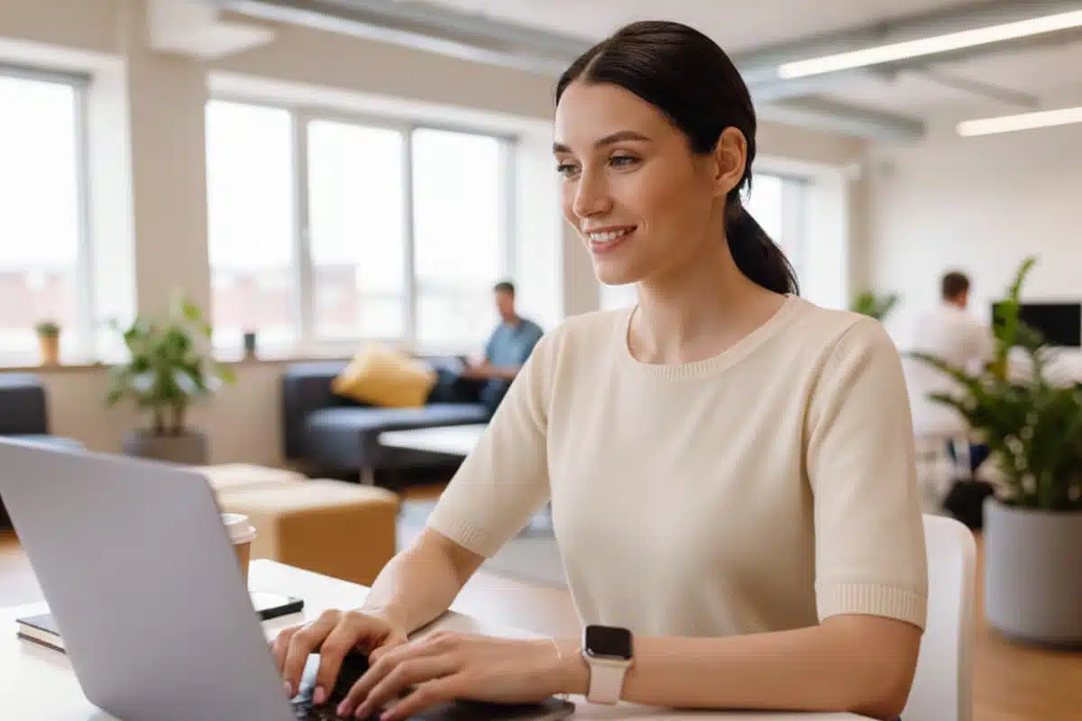 Femme ouverture compte pro rapide et simple