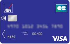 CB Visa Classic Axa Banque