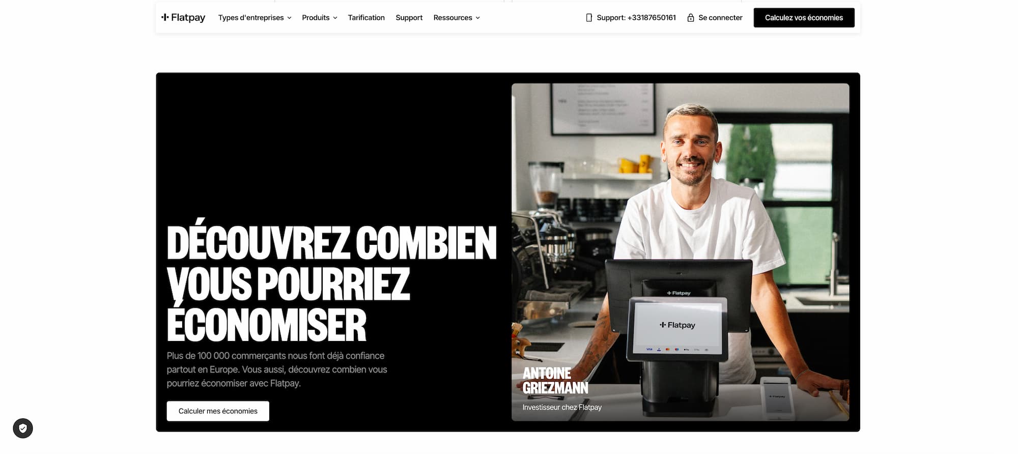 Flatpay — terminal de paiement à 1,29 %, sans abonnement
