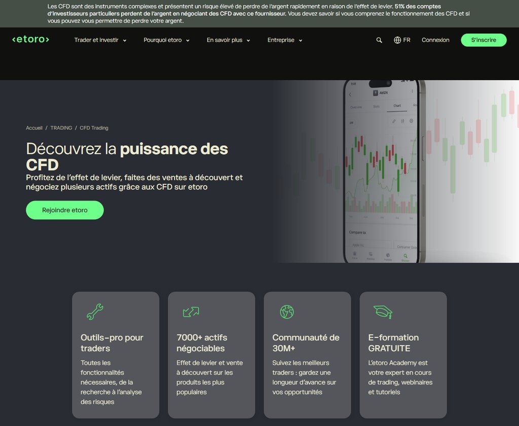 Avis Retrait eToro: pour les Forex et CFD